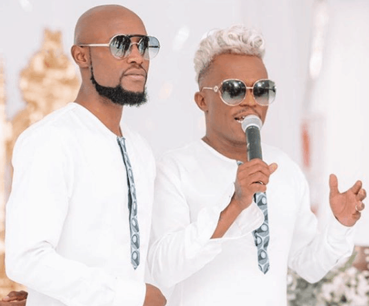 5 outfits Somizi and Mohale changed into on their wedding day